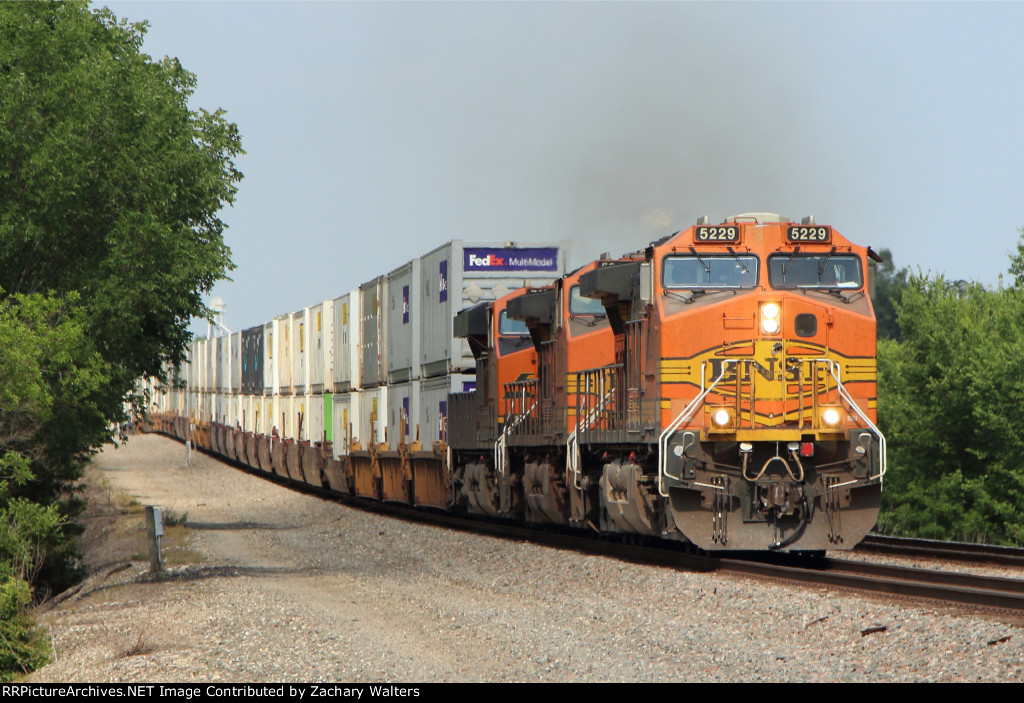 BNSF 5229 5214 7167